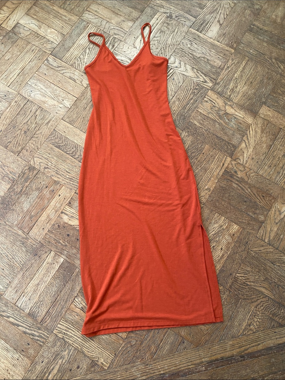 Forever 21 tank top dress with slit size small